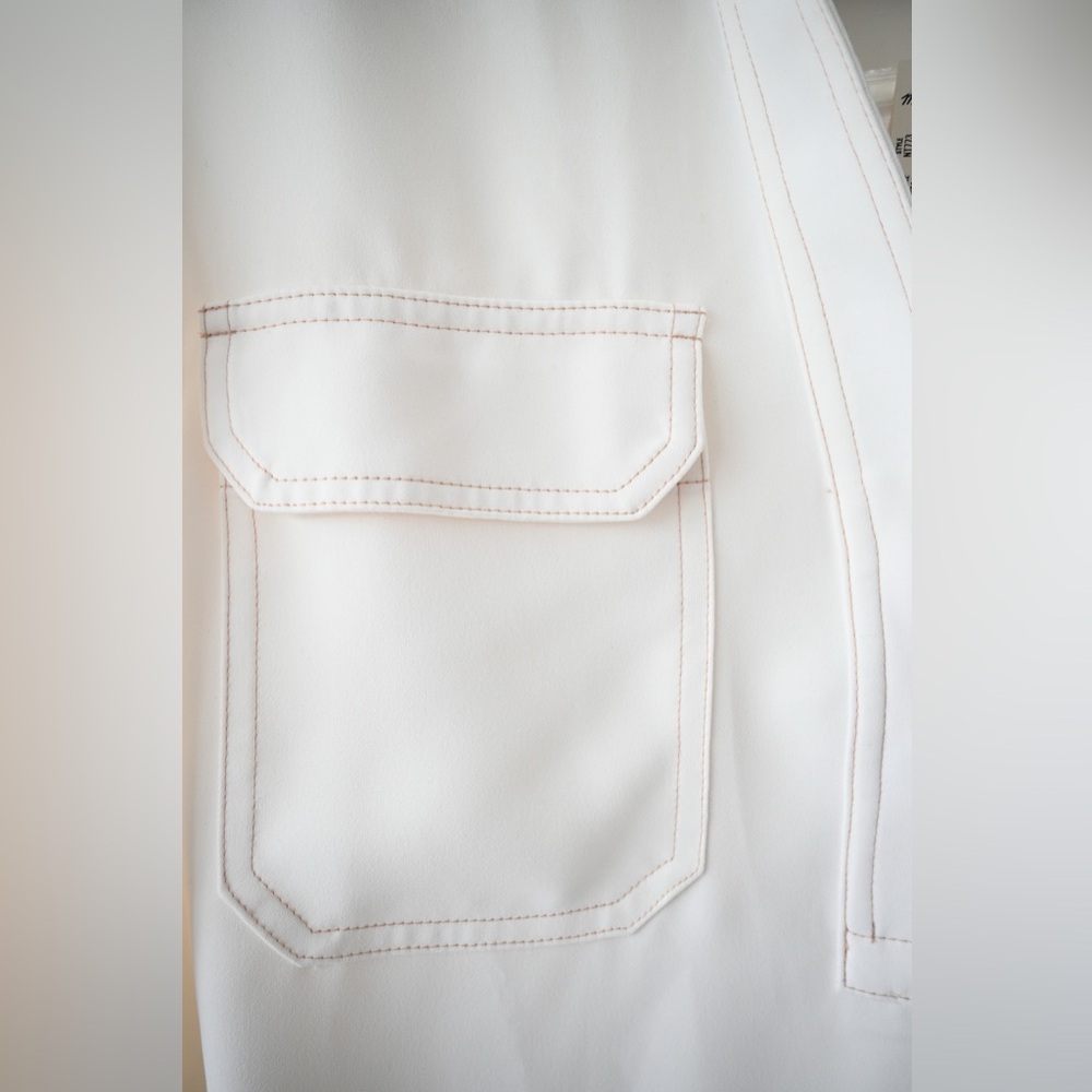 Madewell Button Front Blouse - Picture 7 of 9